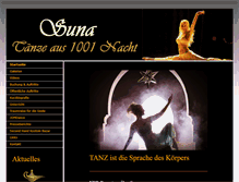 Tablet Screenshot of bauchtanz-hamburg-suna.de
